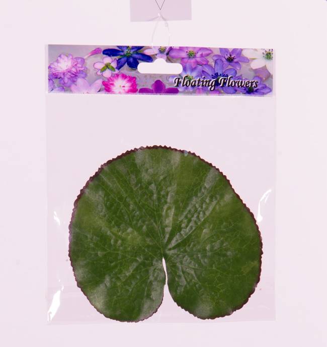 Lotus Blatt (Wasserlilie Blatt) "Floating Flora", Ø 13cm (10 St./Beutel) Preis pro Beutel