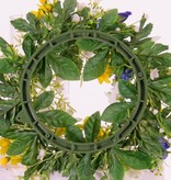 Wreath "Spring Break" Campanula/Bluegrape/Daffodil/lillyofthevalley Ø 15CM/30CM