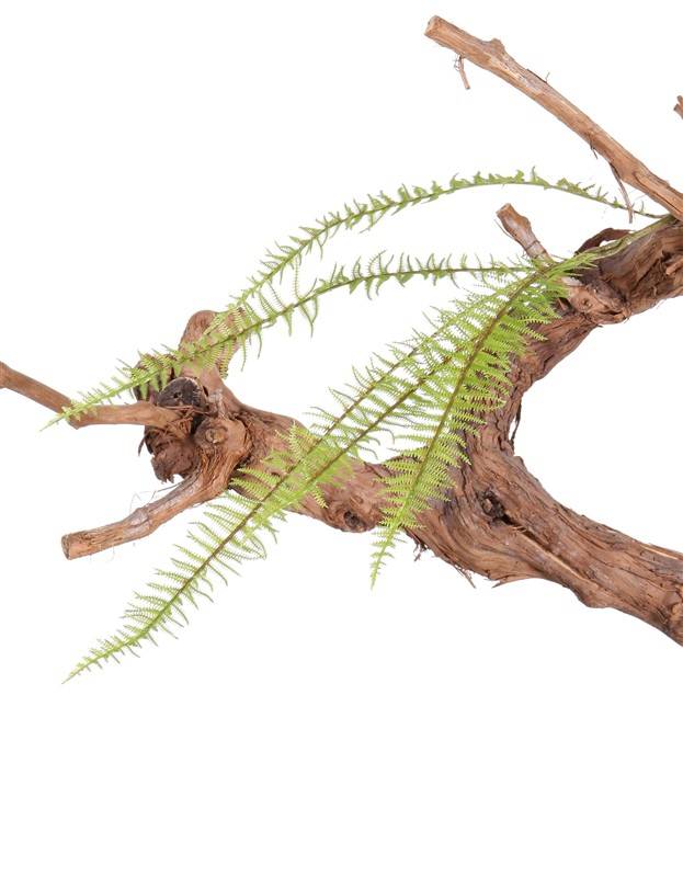 fernbranch fine x5, plastic leaves 68cm