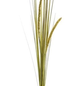 Grasbusch blühend (Cattail), 2 Blüten, 22 Blätter, PVC, 90cm