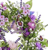 Wreath fritillaria/lathyrus/lavender mix,  Ø 15cm,  Ø 35cm - special price