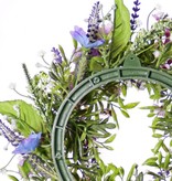 Wreath fritillaria/lathyrus/lavender mix,  Ø 15cm,  Ø 35cm - special price