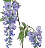 Wisteria sinensis "de luxe", 2 flores (30cm/15cm), 29 hojas, 105cm