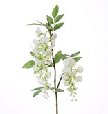 Wisteria "de luxe", 2 flowers (30cm/15cm) and 29 lvs., 105cm