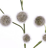 Allium branch (polystyreen) 'SummerBreeze' with 12 balls,  (Ø 2,5 - 4cm),  80cm