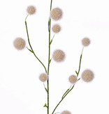 Allium branch (polystyreen) 'SummerBreeze' with 12 balls,  (Ø 2,5 - 4cm),  80cm