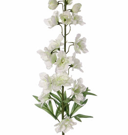 Delphinium (Rittersporn) 'GardenArt', 18 Blüten, 7 Knospen, 3 Blätter, 91cm