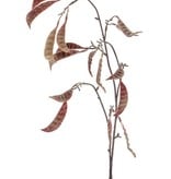 Peulentak 'AutumnBreeze' met 9 vertakkingen, 16 peulen, flocked, 90cm