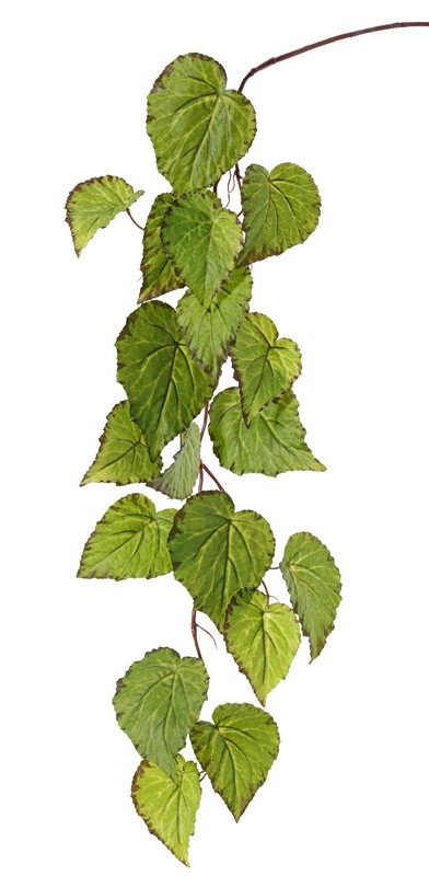 Begonia garland, 18 lvs., 111 cm