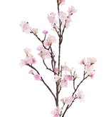 Sakura bloesemtak (Prunus jamasakura) 3 vertakkingen, 72 bloemen, 9 plastic knoppen, 96cm