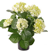 Hydrangea 204 flores, 30 hojas, 36cm