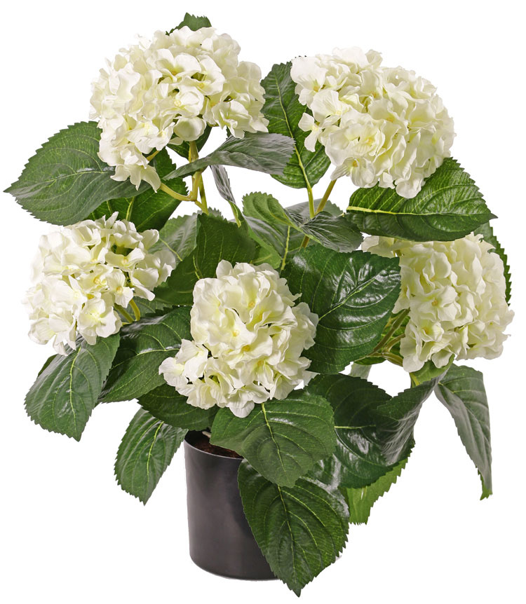 kunstpflanze Hortensie B2B - Int. Kunstpflanzen Seidenblumen Art Top - Kunstblumen