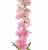 Delphinium (Ridderspoor) 'GardenArt', 18 bloem, 7 plastic knop, 3 blad, 91cm