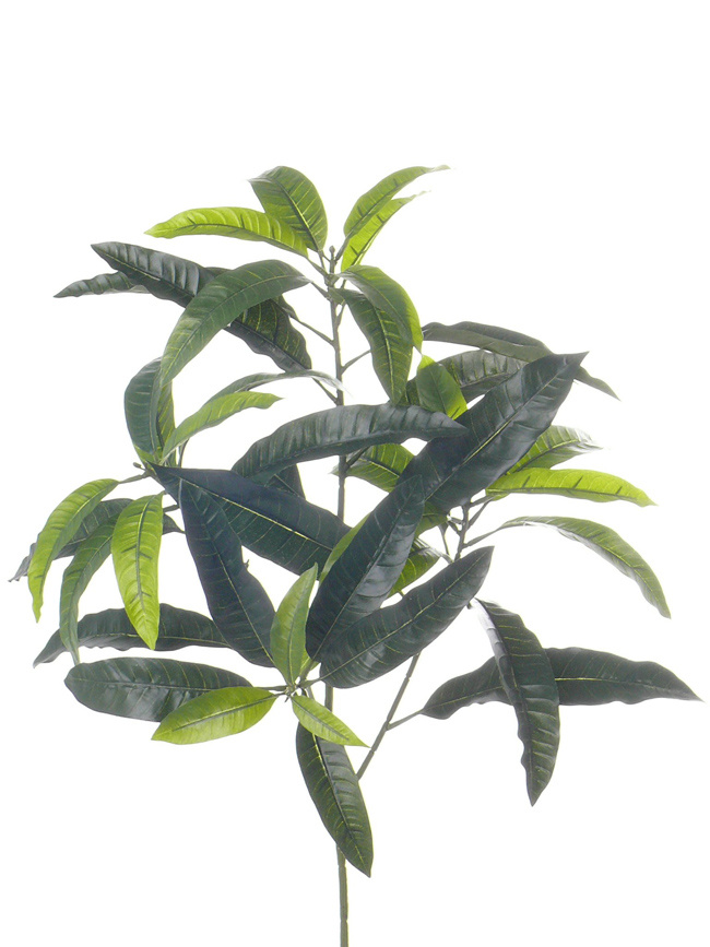 Mango "de luxe", 44 leaves, 70cm, FIRE RETARDENT