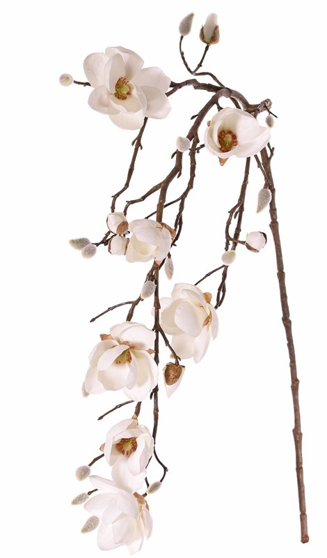 Pegatinas De Cristal De Flores De Magnolia Modernas, 60cm X 2m