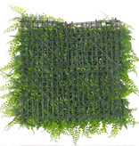 Artificial green wall element "Basic", 50 x 50 x 8 cm, PE, UV safe