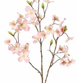 Dogwood, 29 flowers, (9 L / 10 M / 10 S) & 12 leaves, 83 cm