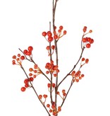 Berries spray, 21 clusters of berries, 80 cm