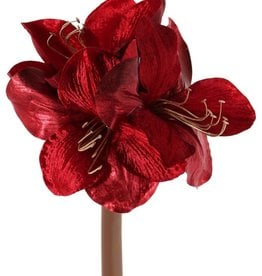 Artificial flower Amaryllis 'Glamour', 3 flowers