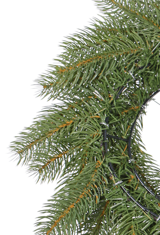 Douglas pine wreath "Serfaus", 63 Tips (All PE Pine), Ø 40cm