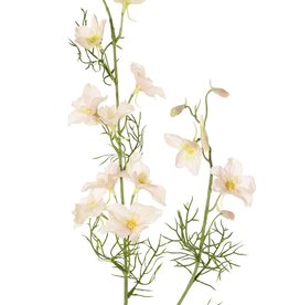 Delphinium, 12 flores, 7 capullos (3cm) & 7 hojas, 96 cm