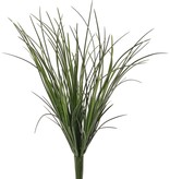 Grassbush 'Top Greens', 6 bundles with 90 leaves, UV safe, full plastic, Ø 25 / H. 38 cm