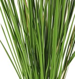 Grass plant 'de Luxe', with 12 bundles of grass, full plastic, no pot, Ø 25 cm, H. 65 cm, UV resistant