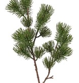Dennetak (Pinus) 2x vertakt, met 16 plastic dennetoeven (10x L / 6x S), 71 cm