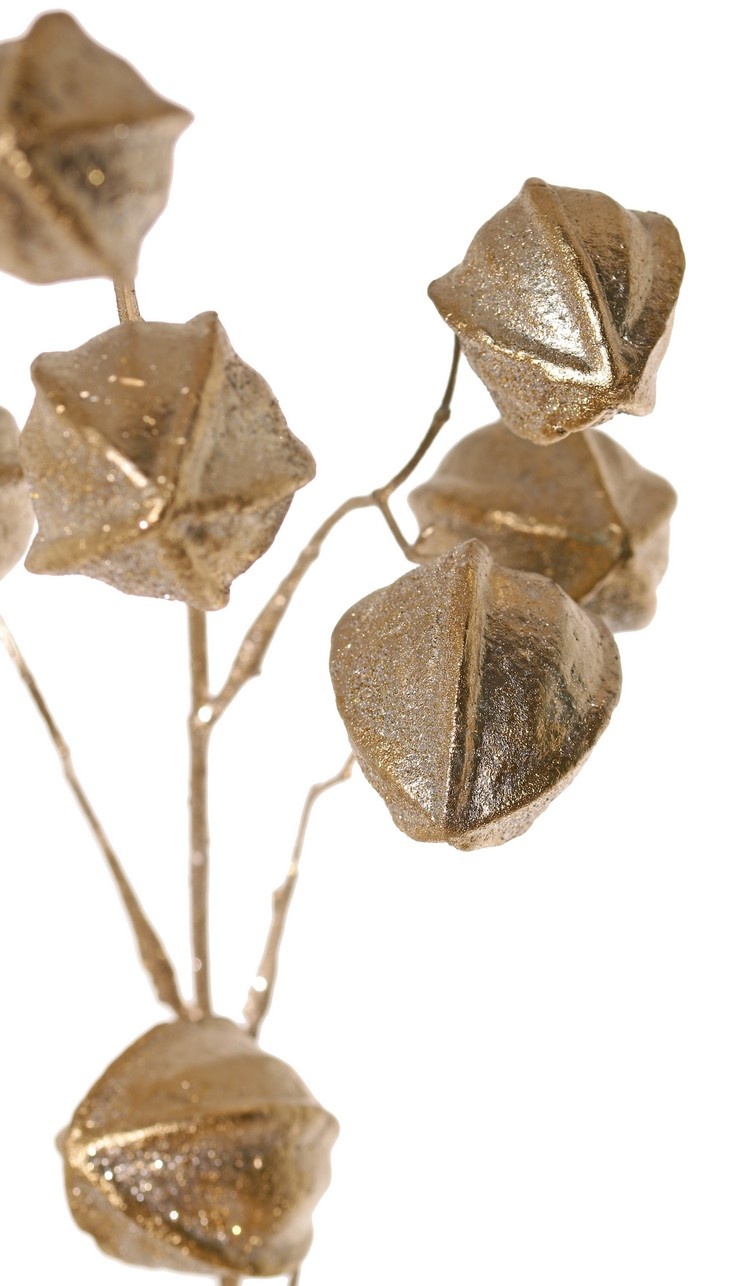 Physalis branch, with 12 calyx, (8x XL /4x L) 90 cm