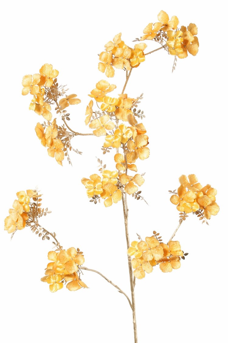 Kunstpflanzen Top Seidenblumen - - B2B Hortensienzweig Kunstblumen Art Kunstblumen, Int.