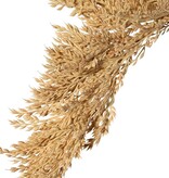 Sorgo 46 cm, (plástico) con tallo de plástico marrón, total 96 cm