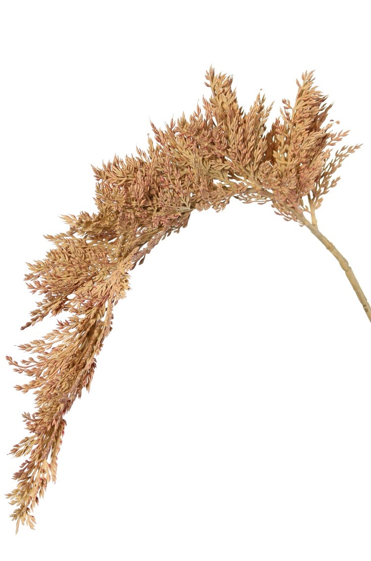 Sorghum 46 cm, (plastic) with plastic brown stem, total 96 cm