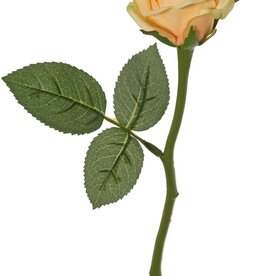 Kunstrose Rose "Nina"  Ø 5cm, 3 Blätter, 27cm