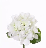 Hydrangea "Sensitive" x1, Ø 13CM, X24 PETALS, X2LVS, 33CM