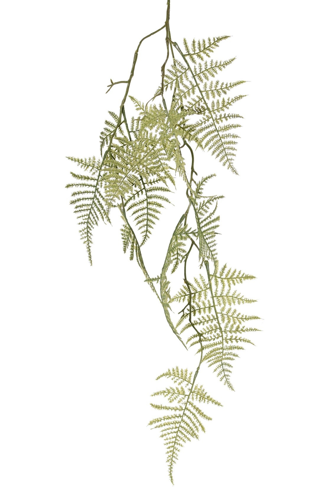 Colgador de ramas de espárragos con 10 hojas, 90 cm