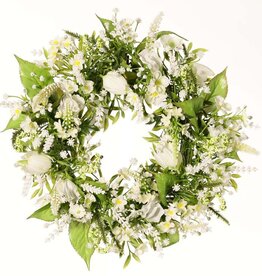 Wreath fritillaria/lathyrus/lavender mix,  Ø 15cm,  Ø 35cm - special price