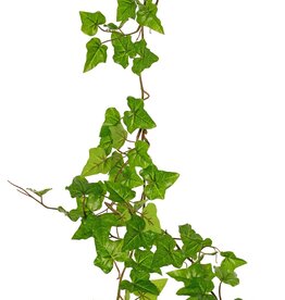 Hedera hibernica garland (Atlantic ivy), 'Basic' with 76 PE leaves, UV-resistant, 150 cm