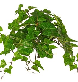 Planta Hedera hibernica (hiedra atlántica), "Basic" con 68 hojas de PE, resistente a los rayos UV, 40 cm