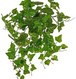 Hedera hibernica-Pflanze (Atlantischer Efeu), "basic" mit 110 PE-Blättern, UV-beständig, Ø 45 cm