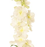 Delphinium (Ridderspoor) 'XL' met 26 polyester bloemen,6 bladeren & 10 knoppen, 127 cm