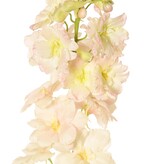 Delphinium (Ridderspoor) 'XL' met 26 polyester bloemen,6 bladeren & 10 knoppen, 127 cm