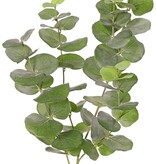 Euclaytus-Zweig (Gummibaum) 'Ming', 4-fach verzweigt, mit 68 Polyesterblättern, UV-sicher