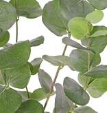 Euclaytus-Zweig (Gummibaum) 'Ming', 4-fach verzweigt, mit 68 Polyesterblättern, UV-sicher