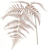 Rama de helecho 'Light Metallic', 15 juegos de hojas, artículo totalmente de plástico, 81 cm
