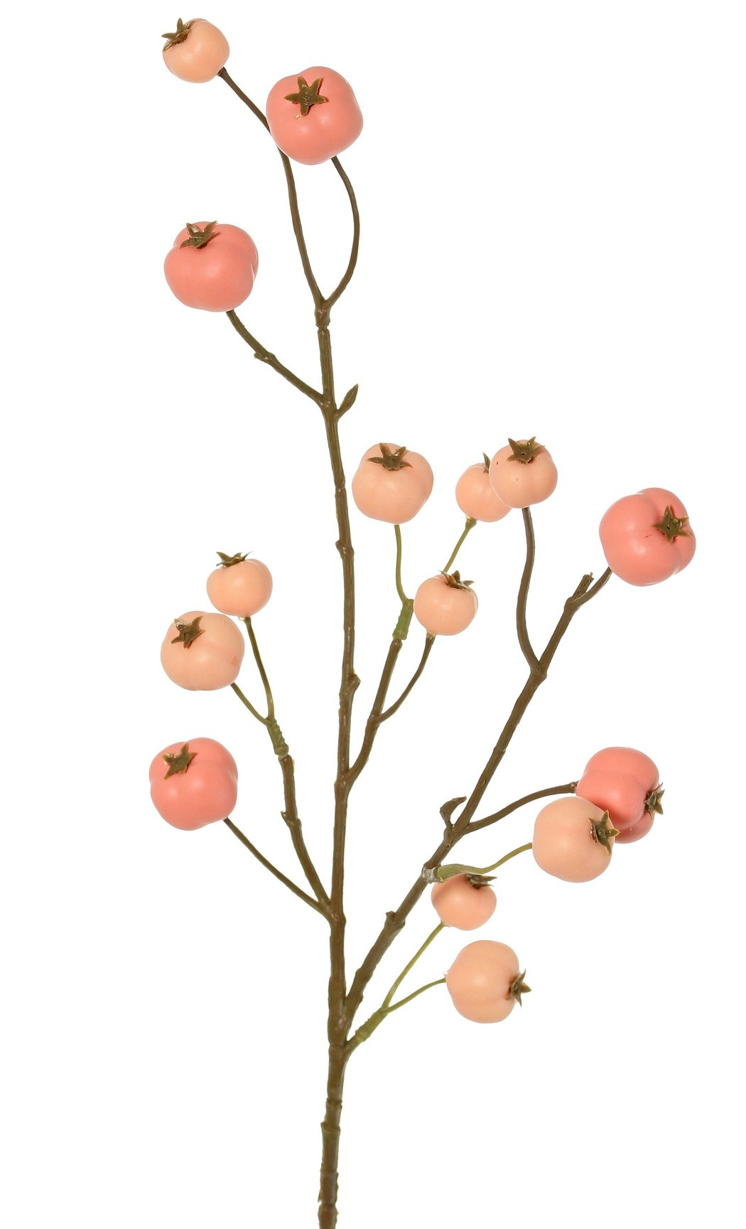 Apfelzweig 'Holzapfel', mit 15 Polyfoam-Äpfeln (5L/ 4M/ 6S), 58 cm