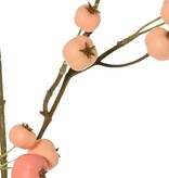 Apple branch 'crab apple', with 26 polyfoam apples (9L/ 9M/ 8S), 88 cm