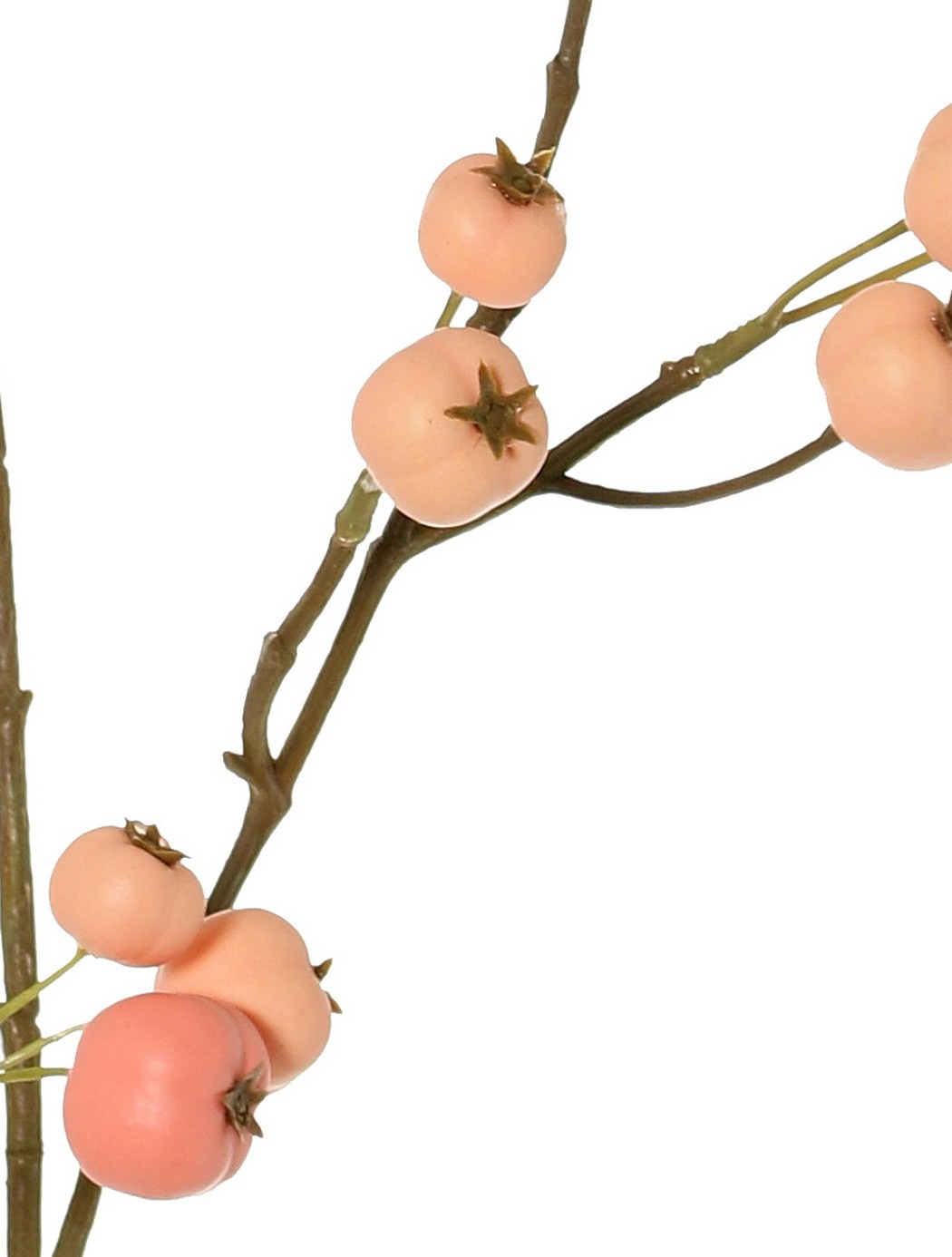 Apple branch 'crab apple', with 26 polyfoam apples (9L/ 9M/ 8S), 88 cm