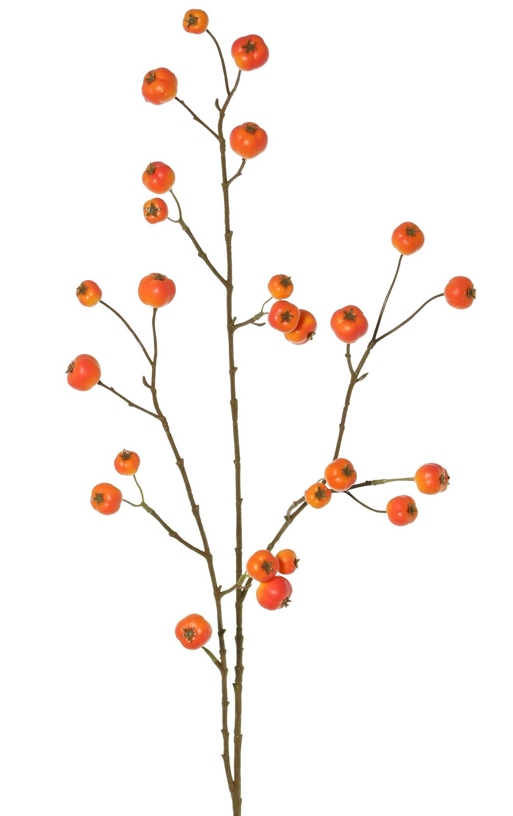 Appeltak 'crab apple', met 26 polyfoam appeltjes (9L/ 9M/ 8S), 88 cm
