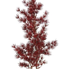 Spargel-Zweig, 3fach verzweigt, Nadeln aus weichem Kunststoff, 75 cm