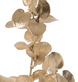 Eukalyptuszweig 'Light Metallic' mit 52 Blättern & Kunststoffstamm, 76 cm